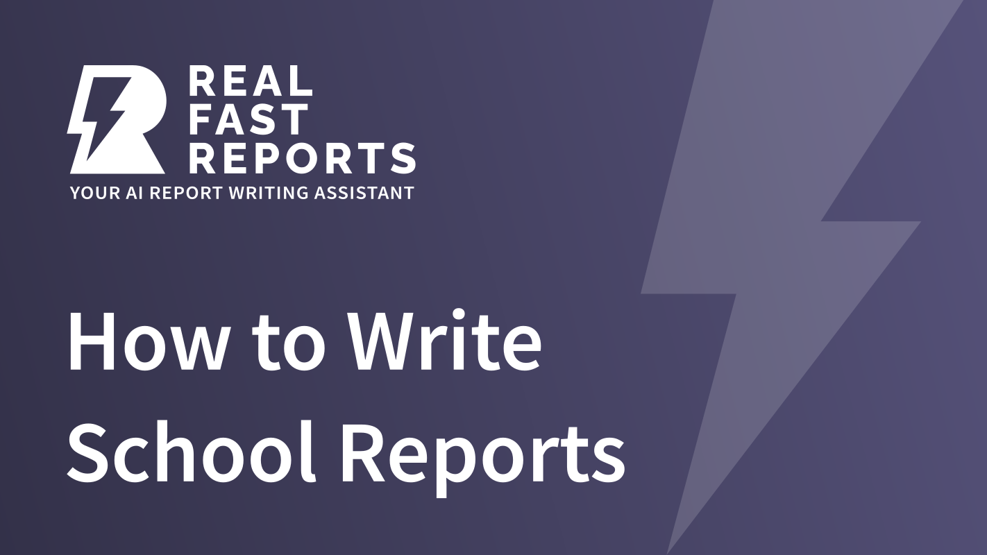 how-to-write-school-reports